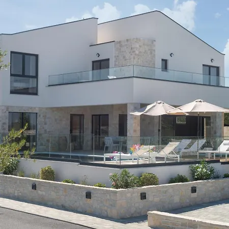 Villa Luxury Terra & Aria Dalmatica Heated Pool Sauna & Jacuzzi Sikovo