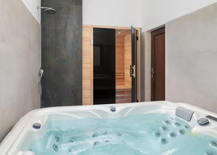 Luxury Terra & Aria Dalmatica Heated Pool Sauna & Jacuzzi * Sikovo